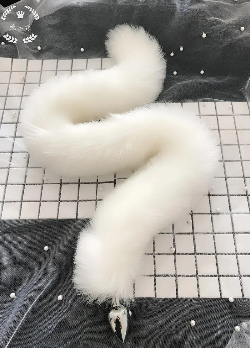 120cm/47.2 Real White Fox Fur Tail Plug Anal Plug... From Fashionalcharm, $52.27 | DHgate.Com 120cm/47.2 Real White Fox Fur Tail Plug Anal Plug... From Fashionalcharm, $52.27 | DHgate.Com