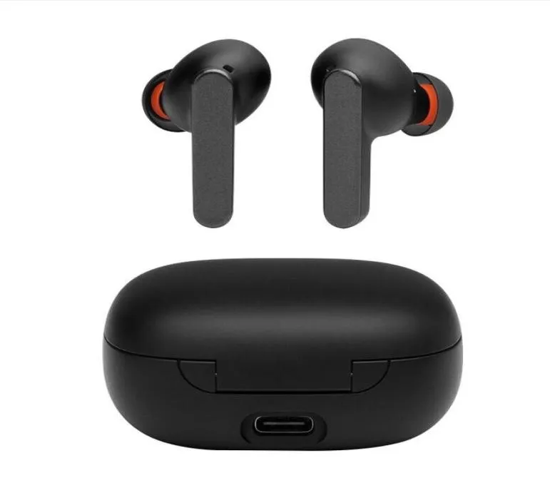 Écouteurs Bluetooth sans fil Live Pro avec emballage de vente au détail, couleur noire 4324339