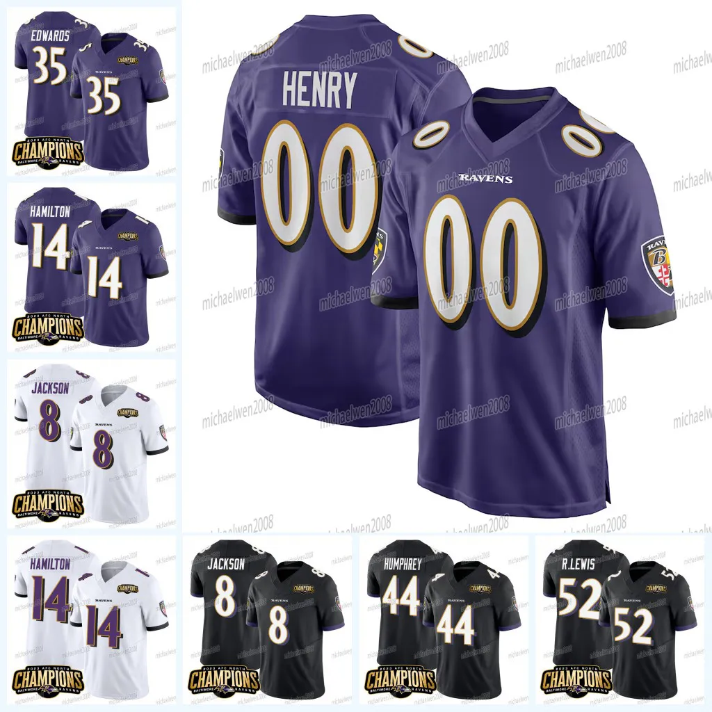 22 Derrick Henry Roquan Smith Odell Beckham Jr Lamar Jackson Champions Football Jersey Zay Flowers Rashod Justin Tucker Marlon Humphrey JK Dobbins Mark Andrews Kyle