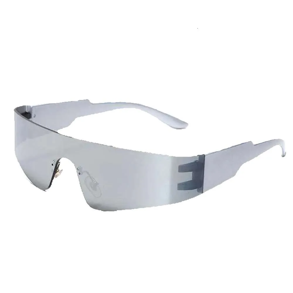 Solglasögon sporttrender Goggles kvinnor män mode punkglasögon y2k glasögon varumärkesdesigner spegel sport glasögon gogglesunglasseswdjd