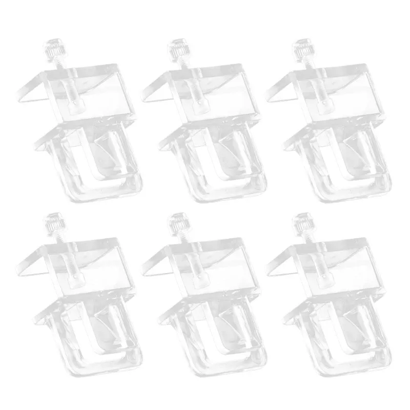 Stands 6pcs Fish Aquarium Glass Cover Holder Acrylic Holder Support Bracket Tool