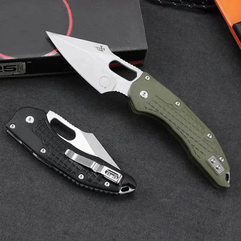 Combat Micro 169RL-11FRGTBK MT Knife M390 Stalowe ostrze G10 radzi sobie z walką taktyczną noże samoobrony EDC Pocket Tools