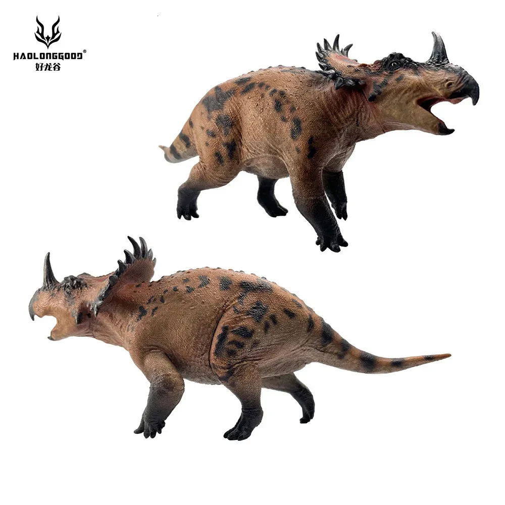 1 35 Haolonggood Sinoceratops Toy Dinosaur Toy Oncient Prehistroy Animal Model 240308