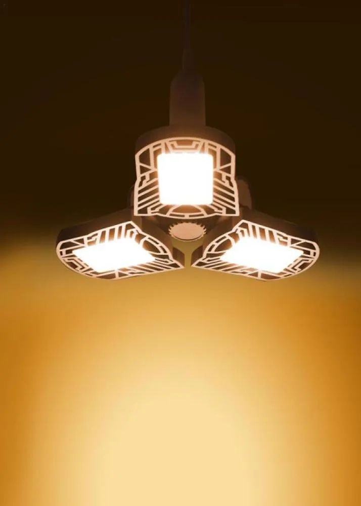 LED verstelbare drie-licht garagelamp hoogbouwlicht 60W IP65 industriële verlichting 6000LM voor magazijnen buitenfeest BBQ6147290
