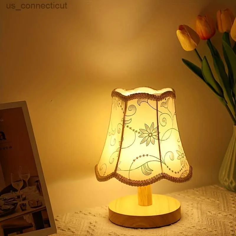 Tafellampen 1 pk Noordse moderne led -nachtkastje lamp - Eenvoudig en warm nachtkastje licht