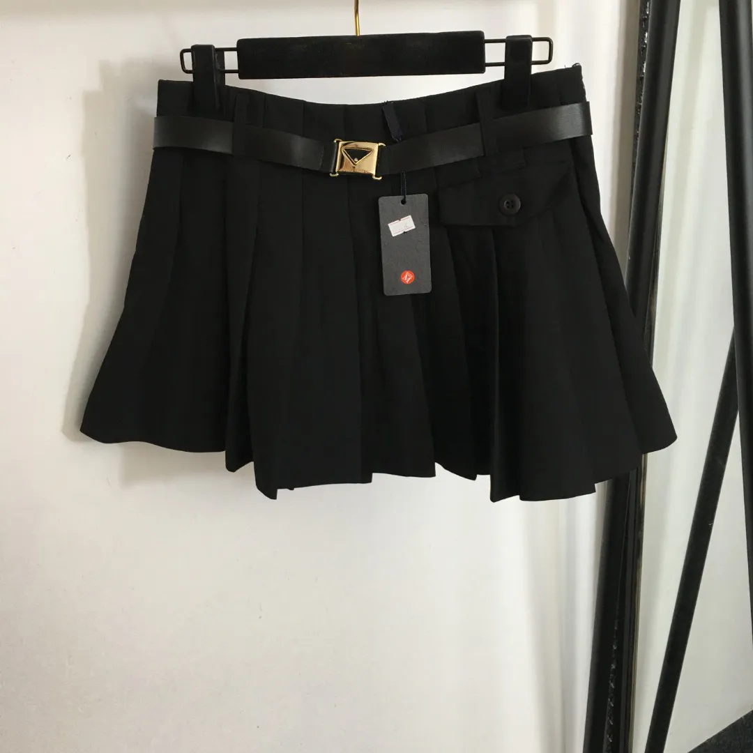 Rok Nieuwe mode-driehoekrok met hoge taille van het Europese en Amerikaanse designermerk voor dames