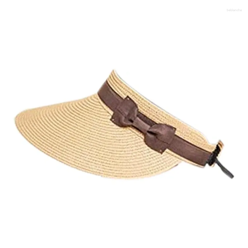 Boinas DOME Sombrero de paja de verano Al aire libre Sol Moda plegable