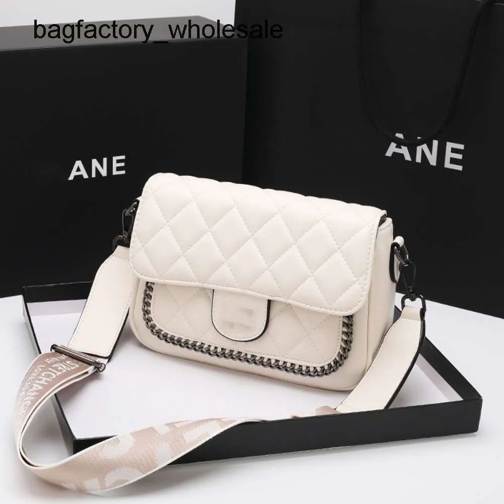 Luxe designertas van hoge kwaliteit met diagonaal kruis in Wtern-stijl Dames nieuwe trendy en internetberoemde kleine getextureerde Crossbody vierkante tas