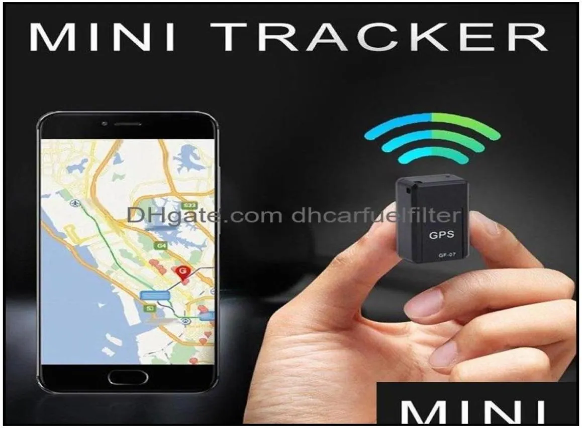 Auto GPS-accessoires Smart Mini Tracker Locator Sterk real-time magnetisch Klein volgapparaat Motorfiets Vrachtwagen Kind Dhcarfuelfilte5334316