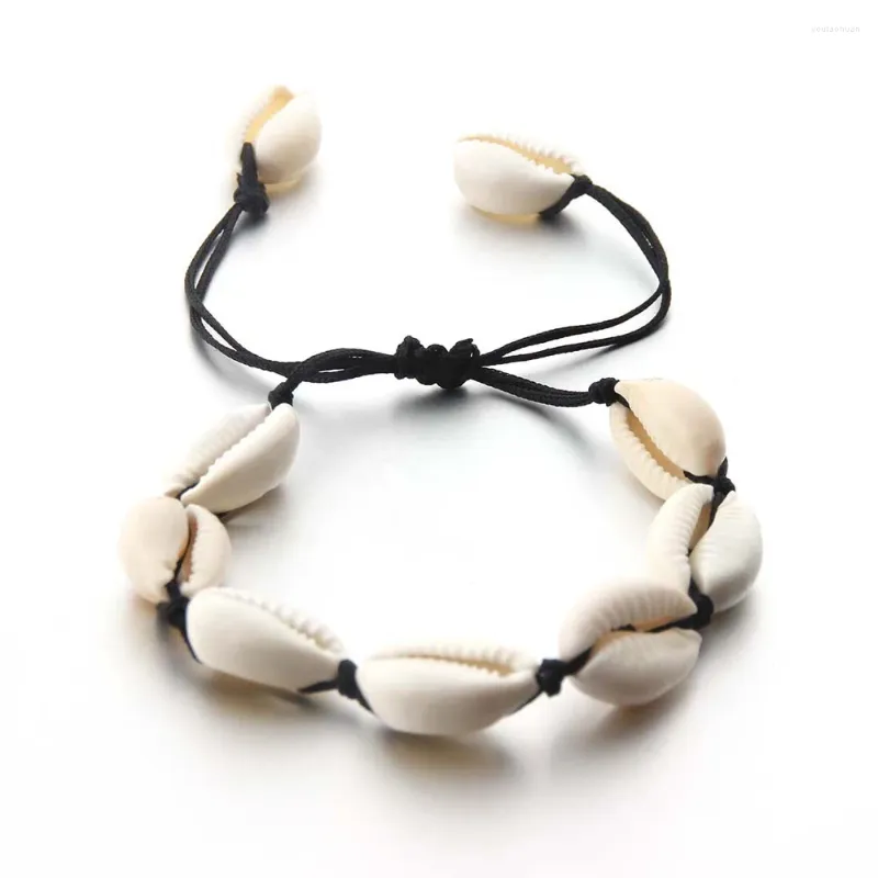 Strand Selling Hawaiian Style Personalized Creative Hand Woven Natural Shell Bracelet For UNISEX