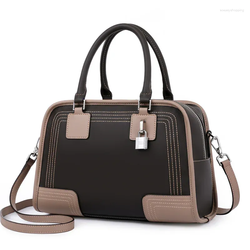 Borse da sera Borse da donna in pelle PU di alta qualità Borsa a spalla da donna di grande capacità Borsa a tracolla da viaggio femminile casual