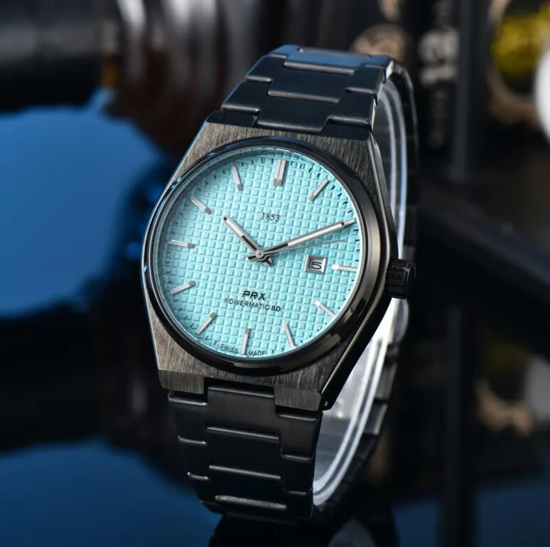 DHgate.com:New Mens TISSOTITY Watches Chronograph Automatic Quartz Movement  Male Clock Luxury Business 1853 Wristwatch Watches for Men PRX Watch Montre  De Luxe 512:Watches