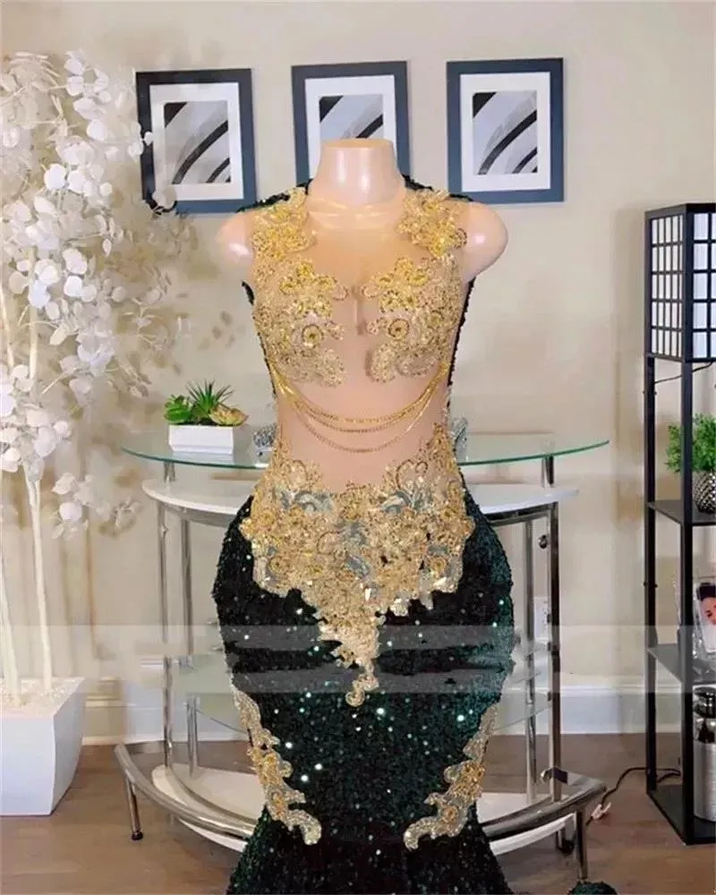 Costume De Sirène Femme Doré Et Pailleté – Taille L (38-44), Une Pièce, Idéal Pour Fête Ou Déguisement