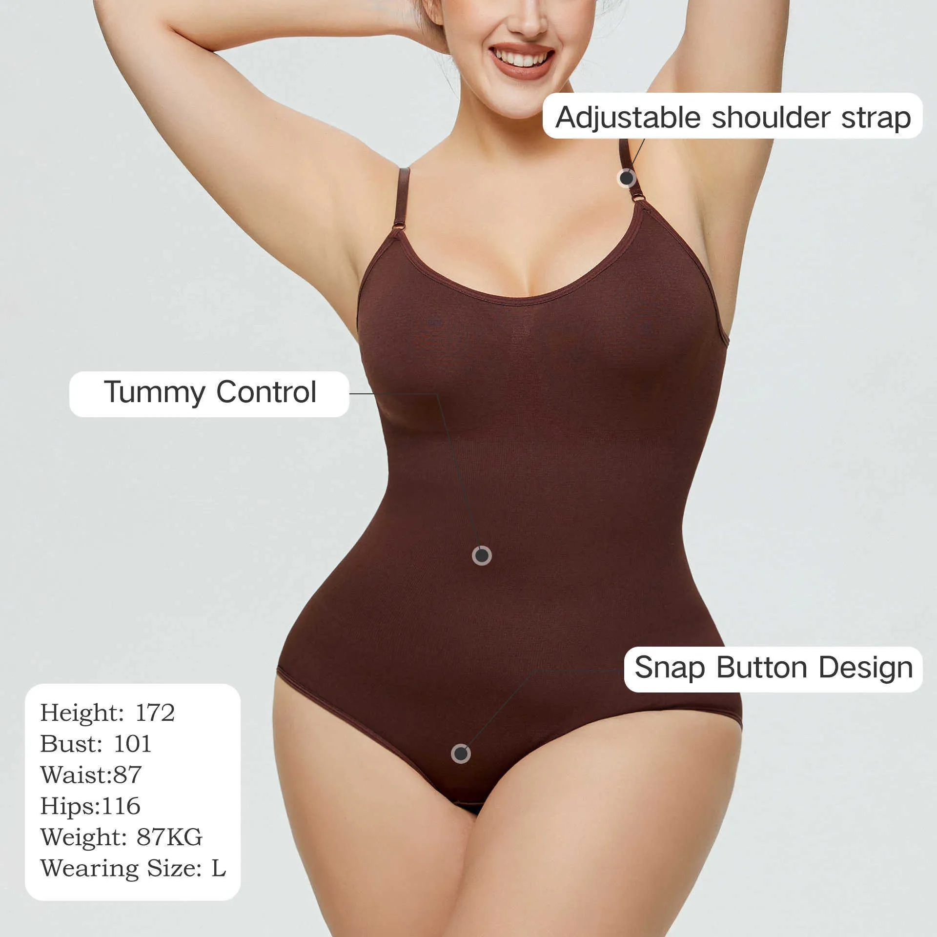 women Waist Tummy Shaper Oversized women's Shapewear corset underwear slimming clothes postpartum abdominal tightening and shaping one-piece body clothes