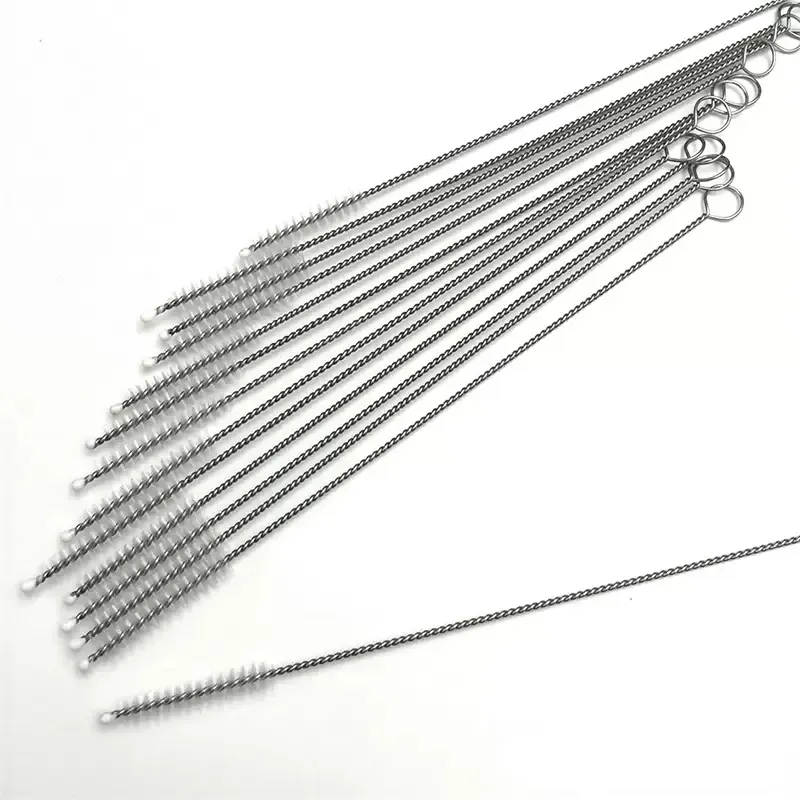 Pipe Cleaners Nylon Straw Cleaners Cleaning Brush For Drinking Pipe Stainless Steel Pipe Cleaner 