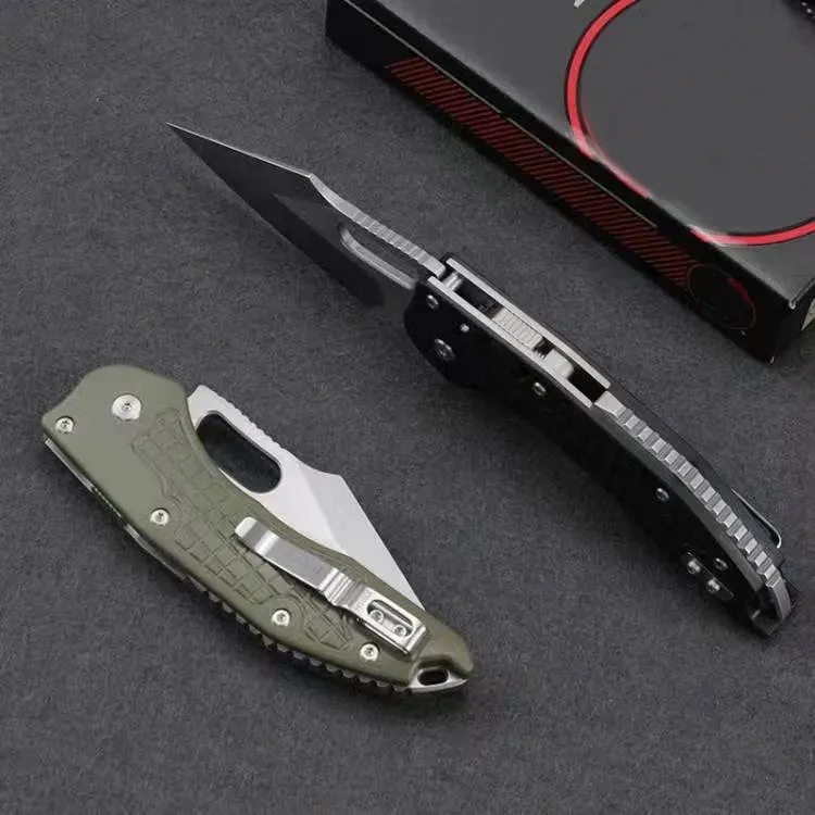 Combat Micro 169RL-11FRGTBK MT Knife M390 Stalowe ostrze G10 radzi sobie z walką taktyczną noże samoobrony EDC Pocket Tools