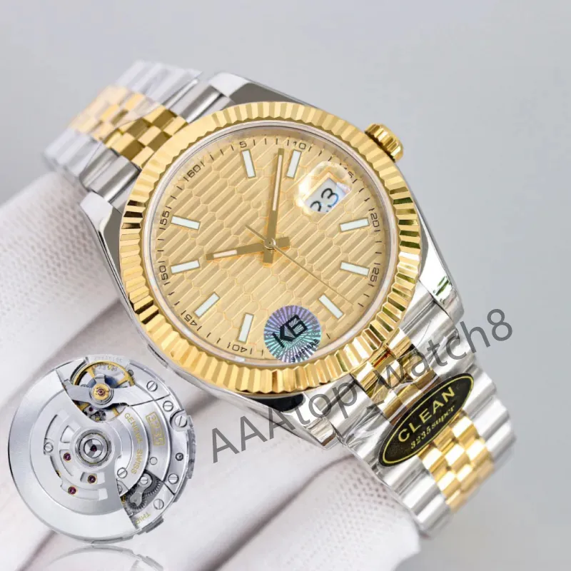 Luxury Men Watch Designer Femmes Watchs Mécanique Automatique 3235 Mouvement 38 - 41 mm Sapphire Boucle pliante montre des sports imperméables Sports haut de gamme Neutral Dhgate