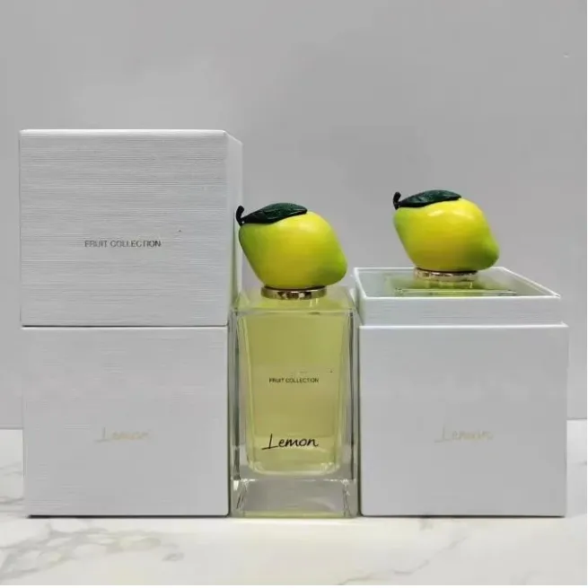 2024 Colección de frutas Perfume 150 ml Limón Piña Naranja Fragancia Olor de larga duración Marca EDP Hombre Mujer Parfum Neutral Dulce Colonia Spray Envío rápido