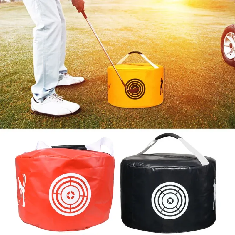 AIDS Golf Impact Power Smash Bag träffar Bag Swing Training Nybörjare Practice Aids Drop Shipping Golf Swing Training Bag