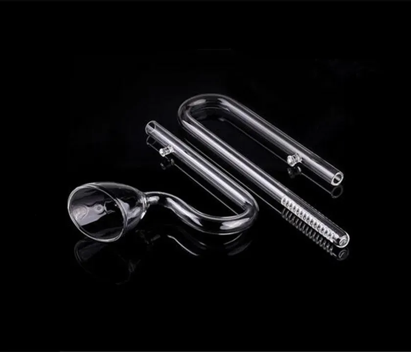 Accessoires 12mm 16 mm Aquarium Verre Entrée Sortie Lily Pipe Tube Fish Tank Aquatique Plante D'eau Cartouche Filtre Ventouse Tuyau Ensemble