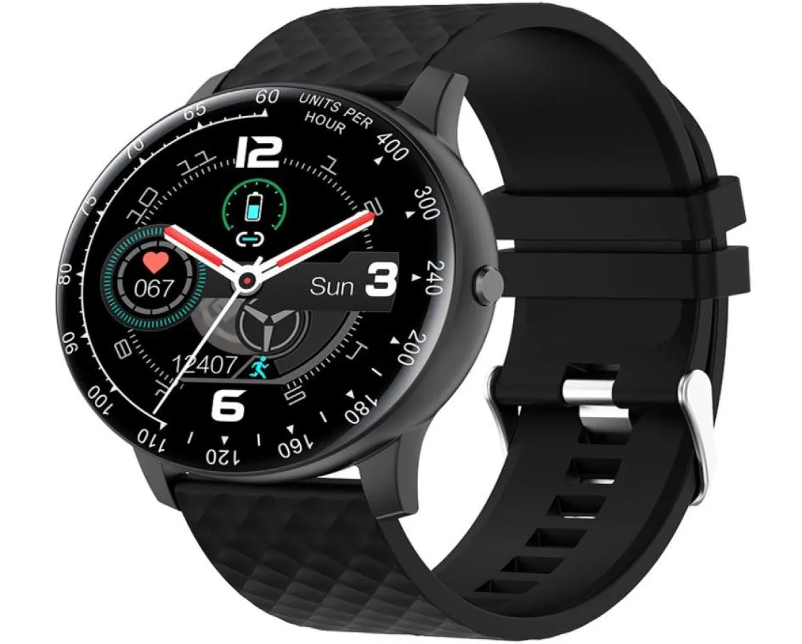 NAC113 smartwatch met volledig scherm en touchscreen met GPS-bewegingstrack Het display staat altijd aan 18 sportmodi ademhalingstraining om te verlichten 9522989