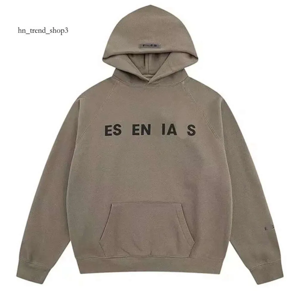 Essentialhoody Set Мужской толстый стиль 24S Дизайнерская толстовка с капюшоном Пуловер Свободная футболка Шорты Essentialshirts Мужской классический повседневный европейский размер S-3xl Essentials 566