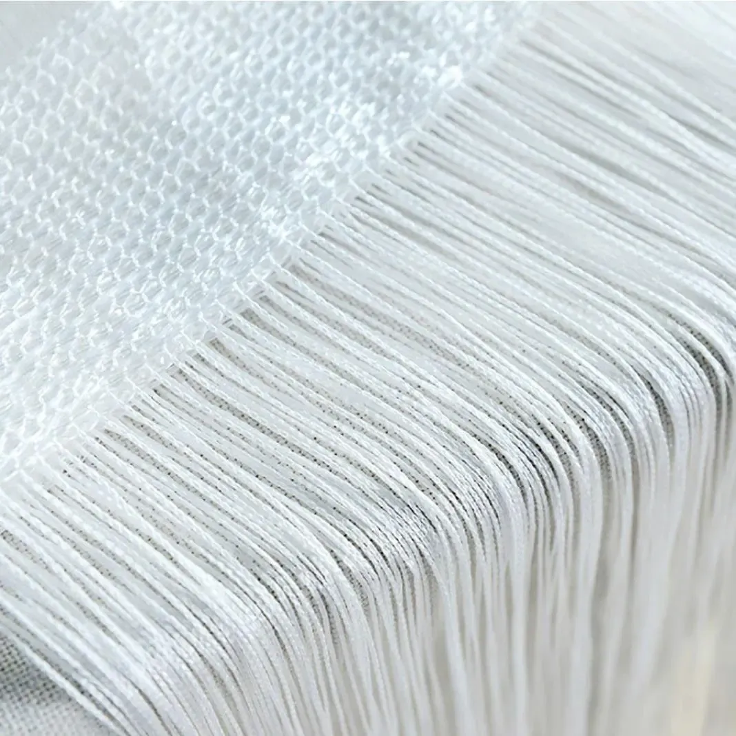 Curtains White Curtains For Living Room300x260CM Thread Curtain For Living Room Door Wall Window Panel Room Dividerde Coration Tassel