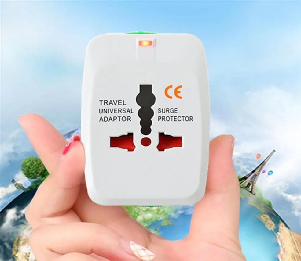 US to EU Europe Universal AC Power Plug Worldwide Travel Adapter Converter 100240V210I7505075