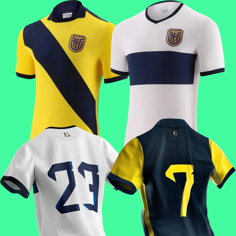 2024 Copa America Ecuador Football Kits Home And Away Jerseys For Men