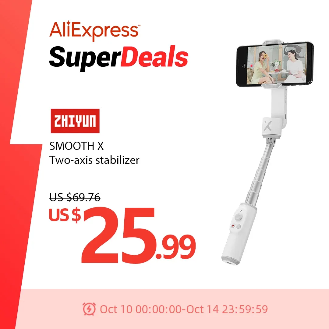 Heads zhiyun officiële gladde x selfie stick gimbal palo telefoon voor smartphones xiaomi redmi huawei iPhone samsung handheld stabilisator