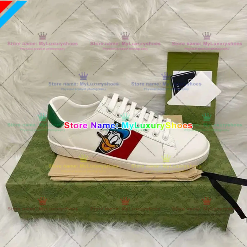 Avec Box Designer Casual Chaussures Abeilles Ace Baskets Basses Hommes Femmes Chaussures Haute Qualité Tigre Brodé Noir Blanc Vert Rayures Baskets De Marche 559