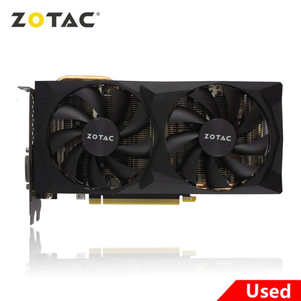 Cartes vidéo ZOTAC RTX 2060 SUPER 6GB 8GB d'occasion carte graphique de jeu GPU RTX2060 GDDR6 192bit