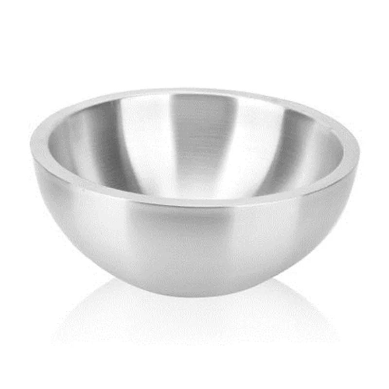 LY 304 food level stainless steel stuff professional liquid nitrogen bowl basin pot tank cold resistant for minus 196 degree small middle big 3 sizes