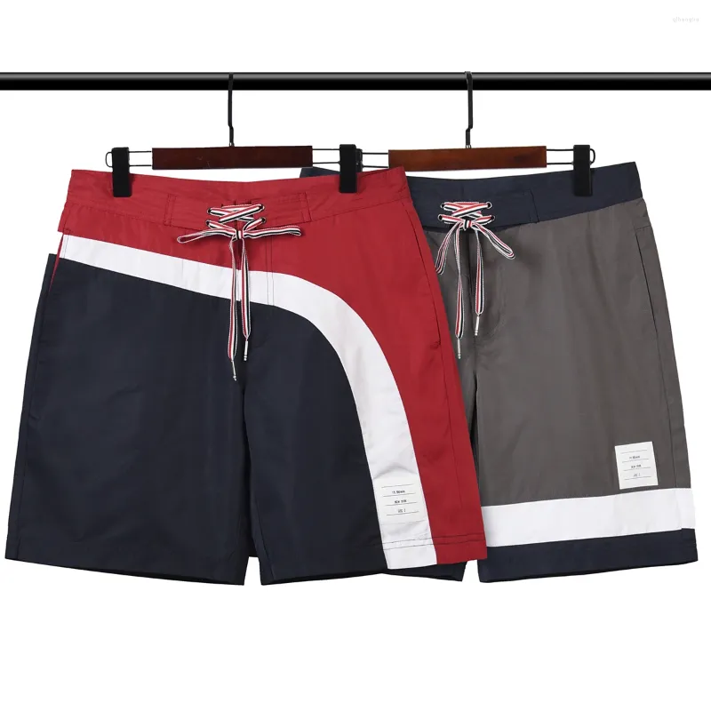 Męskie spodenki Summer Beach Moders Patchwork Szybki suchy tor jogger Casual