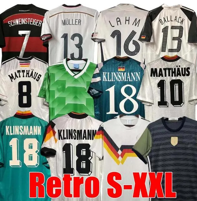 Matthaus World Cup 1990 1998 1998 1996 Germanys Retro Littbarski Ballack Soccer Jersey Klinsmann 2006 Shirts Kalkbrenner 1996 2004 Hassler Bierhoff Klose
