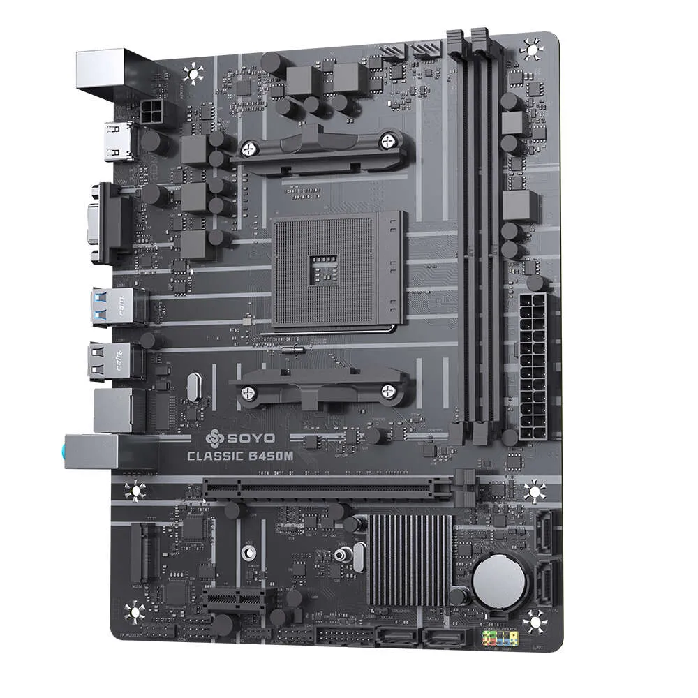 B450M Motherboard & Ryzen 5 5600 CPU: DDR4 Memory Dual Channel AM4