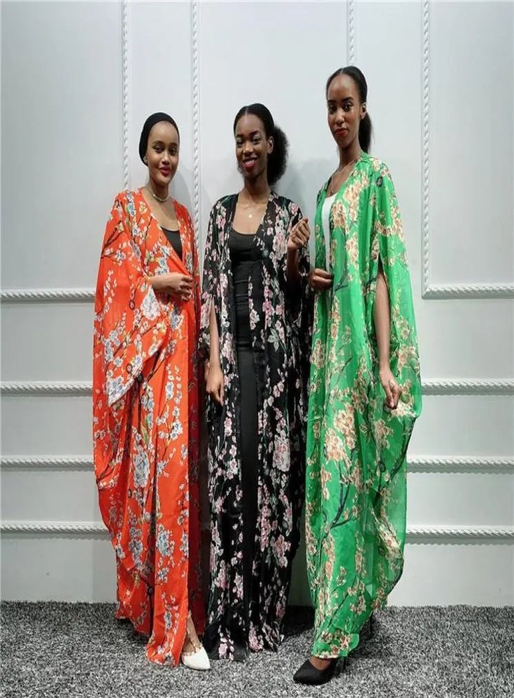 Odzież etniczna muzułmańska abaya kimono sukienka hidżab arabska Dubaj Afrykańskie sukienki dla kobiet Pakistan Caftan Marocain Kaftan Katar Islam2214194