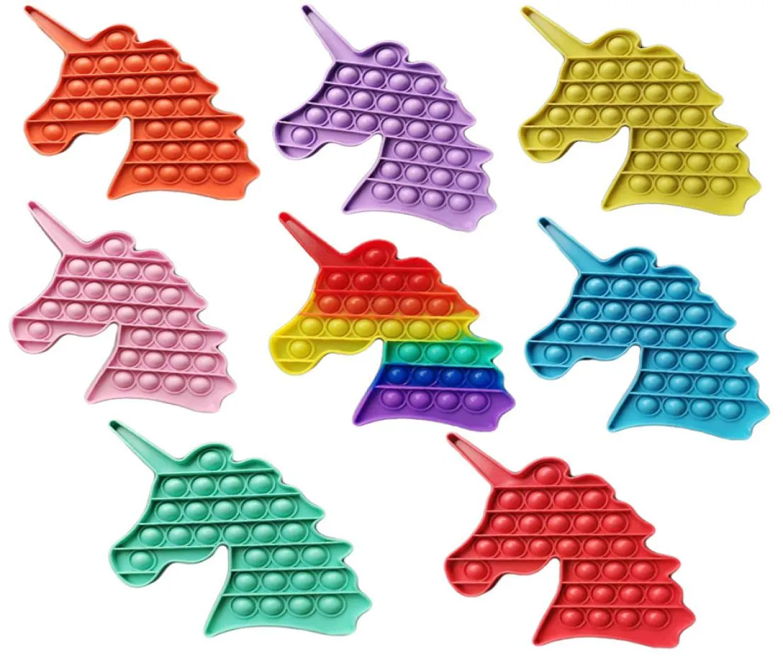 ular push bubble unicorn party favor jouets soulagement du stress jouet de festival sensoriel de décompression de haute qualité pour les enfants education3221222