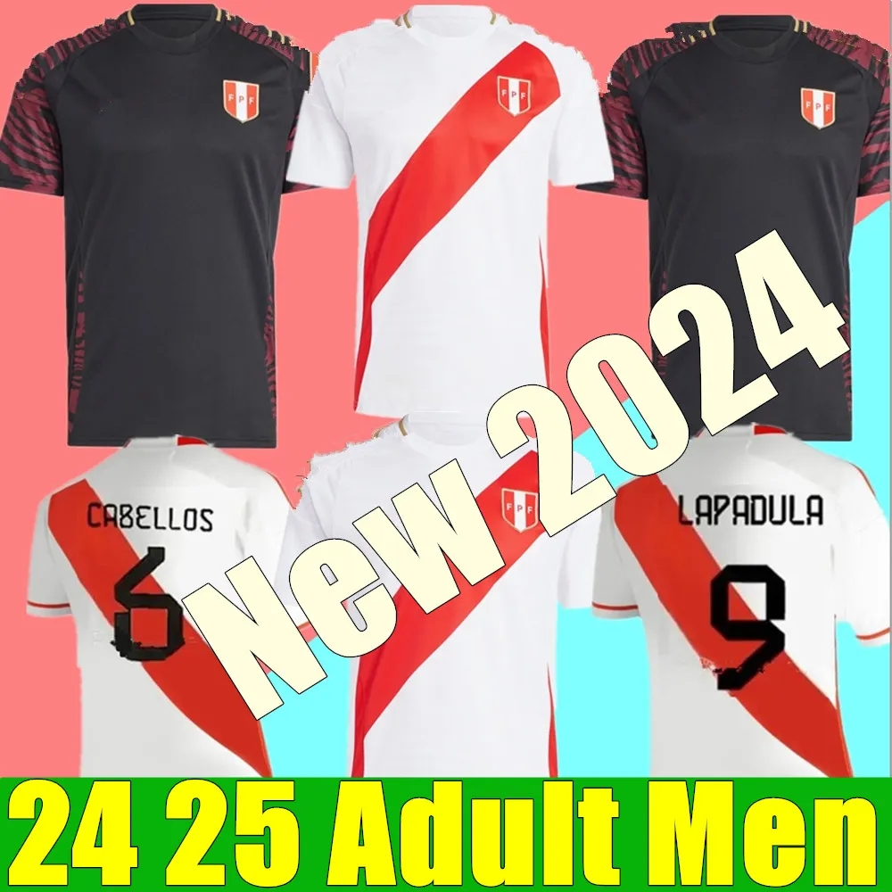 2024 2025 Copa Americ Pérou maillots de football 24 25 à domicile Seleccion Peruana Cuevas PINEAU CARTAGENA ABRAM fans de maillots de football