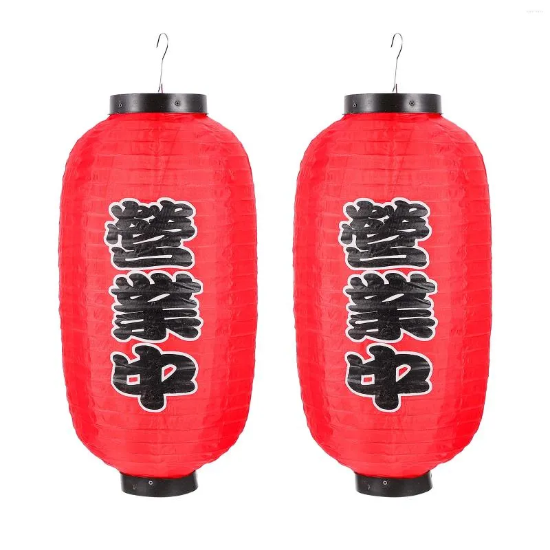 Lampy stołowe Fomiyes Decor Decor Dekoracja Lantern 2PCS Japoński styl sushi ramen bar wiszący otwarty na zewnątrz