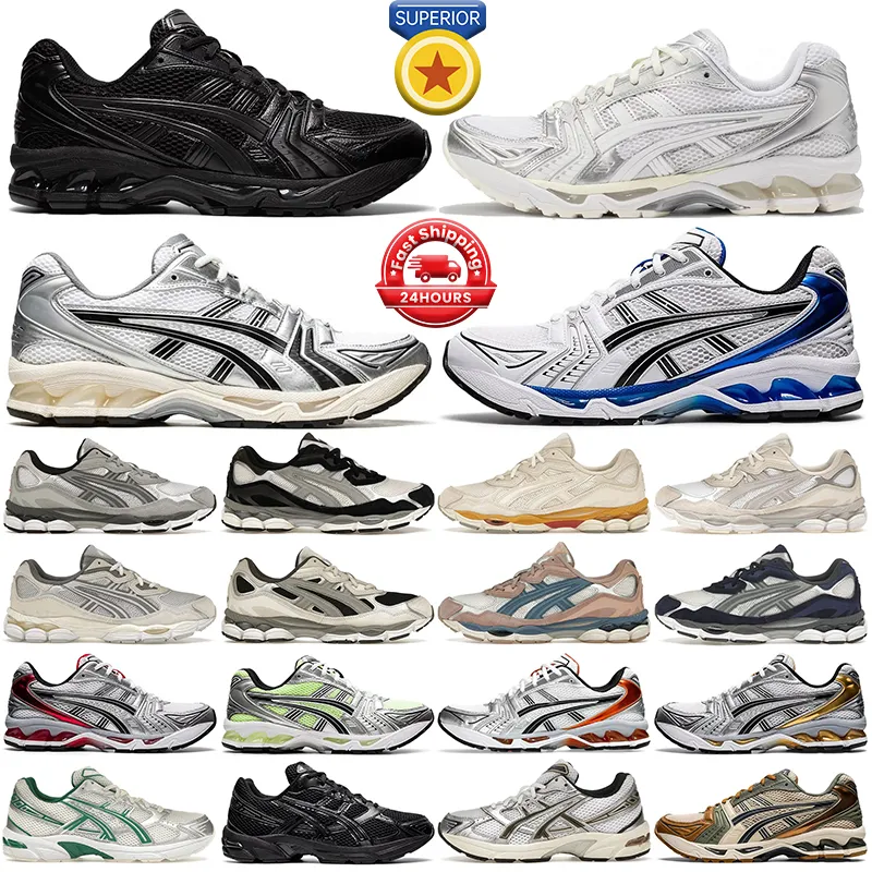 2024 hommes femmes chaussures de course gel nyc 14 1130 triple noir blanc classique rouge huître gris argent bleu argile saumon avoine hommes baskets de sport