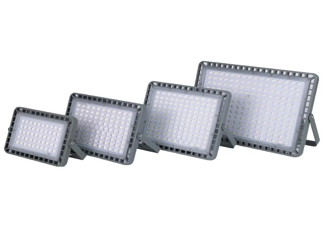 100W 200W 300W 400W LED Işıklar 150LMW RA80 Stadyum Lambaları Taşkın Işığı Açık Havada 6500K IP67 Arka Bahçe Çim Creste8559837 için Su Geçirmez