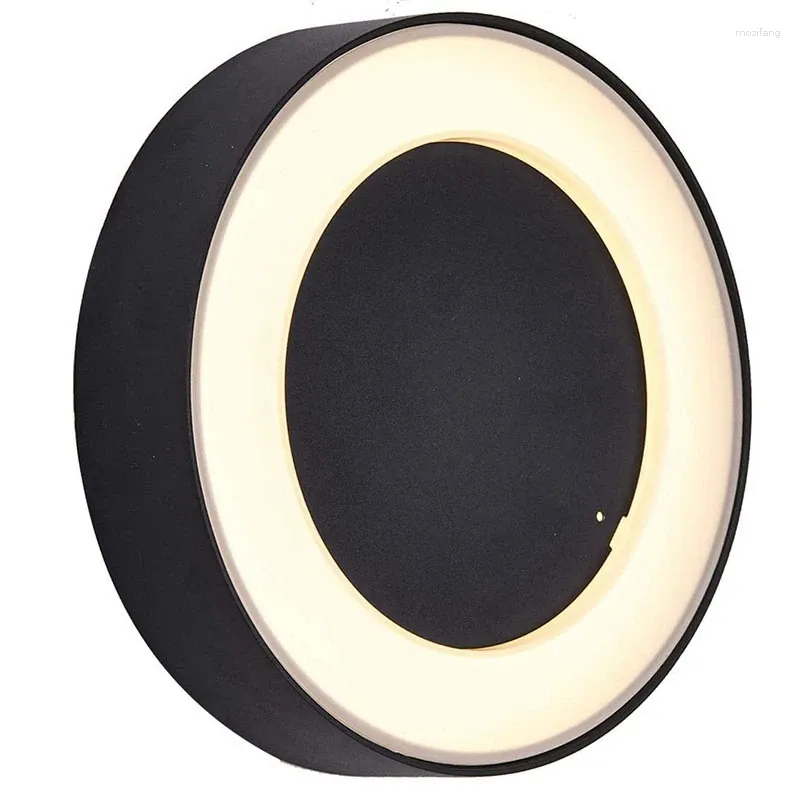 Wall Lamp LED Sconce Light Fixture 12W Warm White 3000K Indoor For Living Room Hallway Basement Stairway