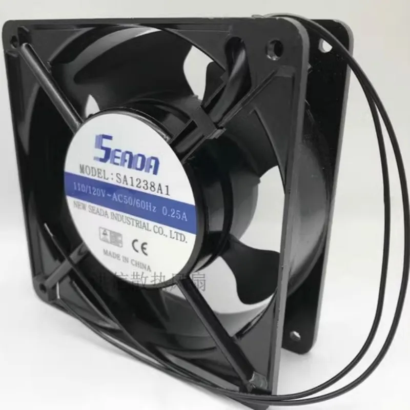 Frete grátis novo ventilador de resfriamento de gabinete de controle industrial SEADA 12038 SA1238A1 110V 0,25A