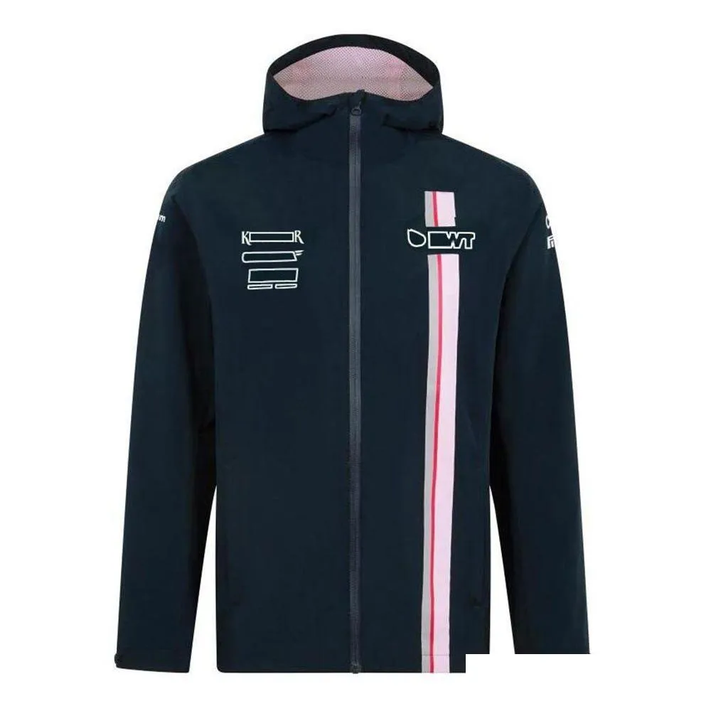 Vestuário de motocicleta F1 Team Jacket 2021 Forma One Racing Suit O mesmo estilo pode ser personalizado entrega de entrega automóveis motocicletas ac ot6nc