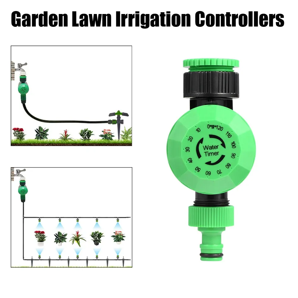 Timer Timer meccanico in plastica Agricultura Garden Lawn Irrigation Controller 2 ore Timer d'acqua automatico 1PC