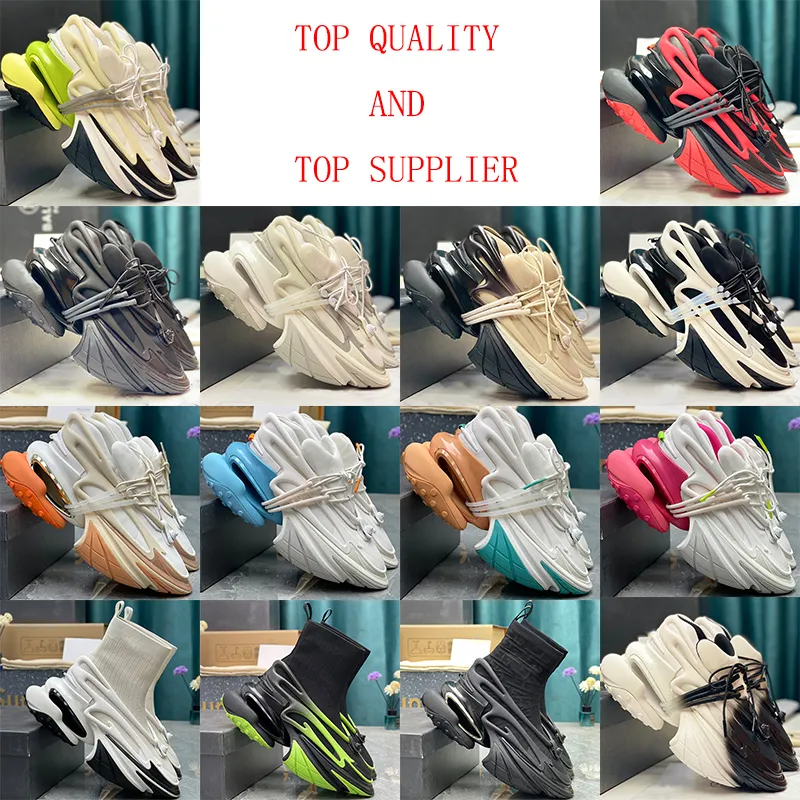 2024 New Daddy Shoes Air Cushion Elastic Shoes Thick Sole Shock-Absorbing Spaceship Sneakers Unisex Designer Space Shoes Add Thick Soled Casual Sneakers Dad Shoes