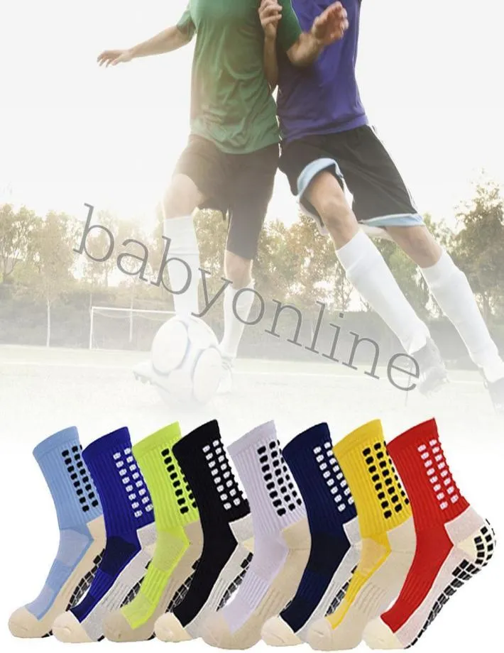 Mens Anti Slip Football Socks Athletic Long Socks Absorbent Sports Grip Socks For Basketball Soccer Volleyball Running Sock FY76105918870