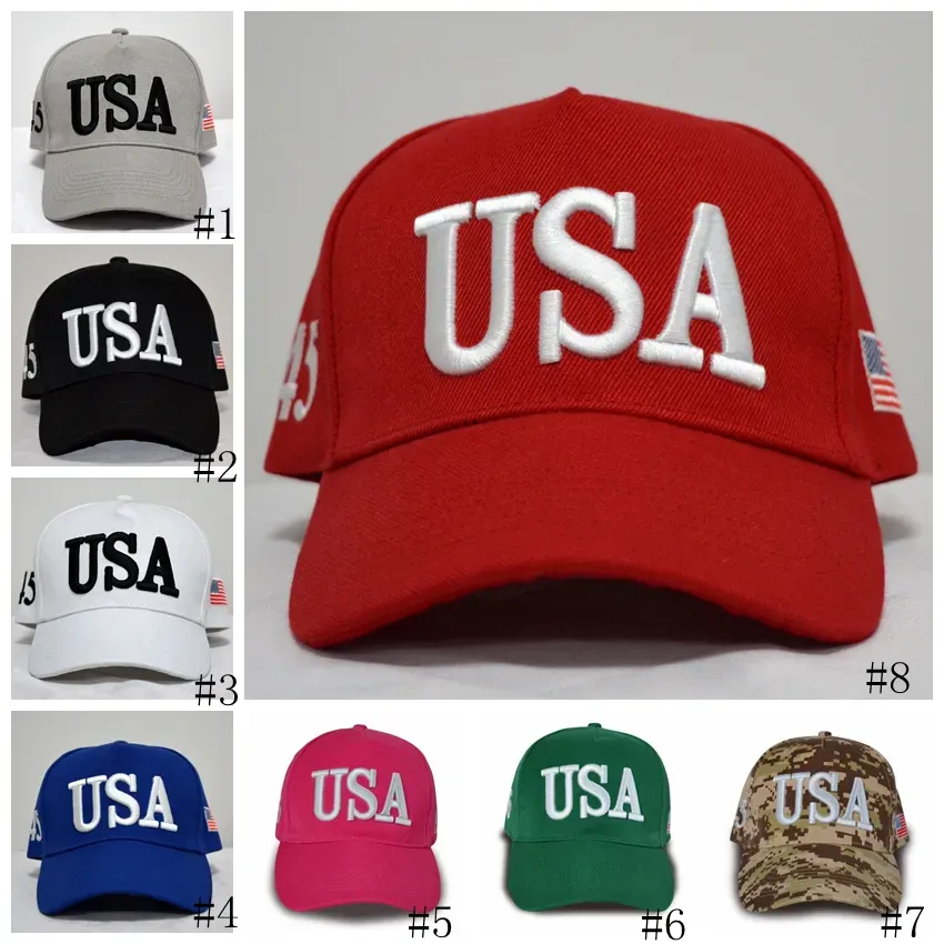 Trump-Hut, Baseballkappen, „Make America Great Again“, Donald Trump, Republikaner, Snapback, USA-Flagge, Herren-Partyhüte, 0314