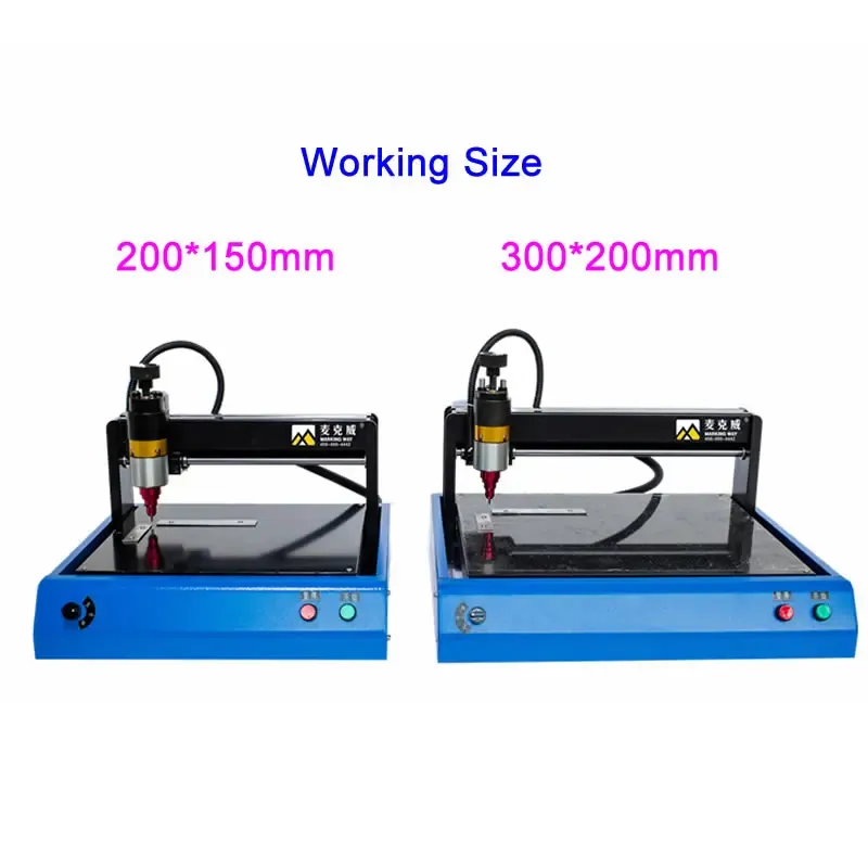Placa de identificación de Metal inteligente portátil, máquina de marcado de codificación CNC de acero inoxidable, 220V, 400W, para placa de identificación de Metal, 300x200, 200x150mm
